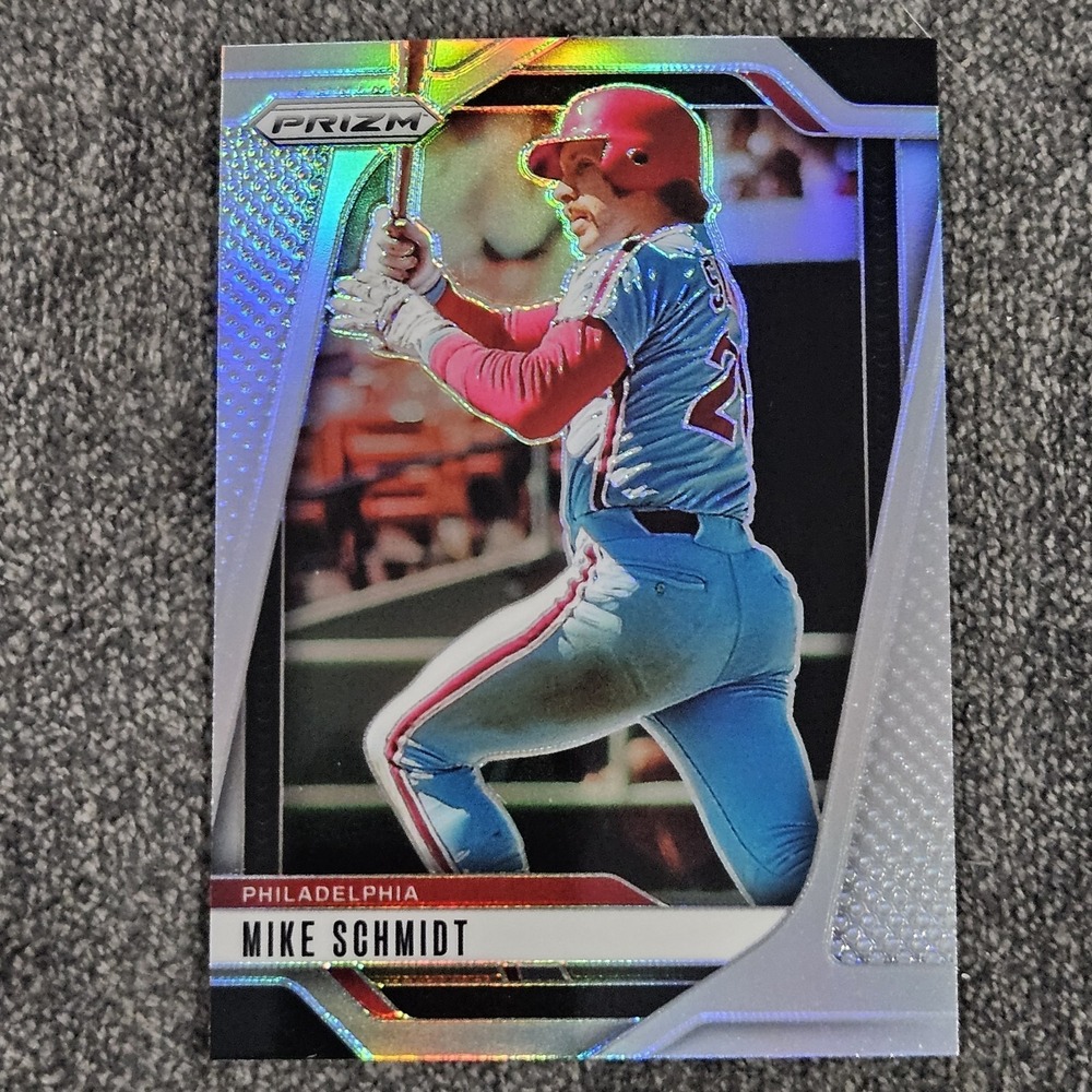 2025 Panini Prizm - Mike Schmidt‎ #50 Silver Prizm Philadelphia Phillies HOF